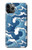 S3751 波のパターン Wave Pattern iPhone 11 Pro バックケース、フリップケース・カバー
