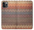 S3752 ジグザグ生地パターングラフィックプリント Zigzag Fabric Pattern Graphic Printed iPhone 11 Pro バックケース、フリップケース・カバー