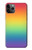 S3698 LGBTグラデーションプライドフラグ LGBT Gradient Pride Flag iPhone 11 Pro Max バックケース、フリップケース・カバー
