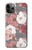 S3716 バラの花柄 Rose Floral Pattern iPhone 11 Pro Max バックケース、フリップケース・カバー