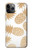 S3718 シームレスパイナップル Seamless Pineapple iPhone 11 Pro Max バックケース、フリップケース・カバー
