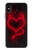 S3682 デビルハート Devil Heart iPhone X, iPhone XS バックケース、フリップケース・カバー