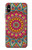 S3694 ヒッピーアートパターン Hippie Art Pattern iPhone X, iPhone XS バックケース、フリップケース・カバー
