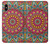 S3694 ヒッピーアートパターン Hippie Art Pattern iPhone X, iPhone XS バックケース、フリップケース・カバー