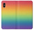 S3698 LGBTグラデーションプライドフラグ LGBT Gradient Pride Flag iPhone X, iPhone XS バックケース、フリップケース・カバー