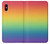 S3698 LGBTグラデーションプライドフラグ LGBT Gradient Pride Flag iPhone X, iPhone XS バックケース、フリップケース・カバー