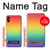 S3698 LGBTグラデーションプライドフラグ LGBT Gradient Pride Flag iPhone X, iPhone XS バックケース、フリップケース・カバー