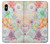 S3705 パステルフローラルフラワー Pastel Floral Flower iPhone X, iPhone XS バックケース、フリップケース・カバー