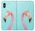 S3708 ピンクのフラミンゴ Pink Flamingo iPhone X, iPhone XS バックケース、フリップケース・カバー
