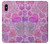 S3710 ピンクのラブハート Pink Love Heart iPhone X, iPhone XS バックケース、フリップケース・カバー