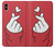 S3701 ミニハートラブサイン Mini Heart Love Sign iPhone XS Max バックケース、フリップケース・カバー