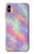 S3706 パステルレインボーギャラクシーピンクスカイ Pastel Rainbow Galaxy Pink Sky iPhone XS Max バックケース、フリップケース・カバー