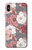 S3716 バラの花柄 Rose Floral Pattern iPhone XS Max バックケース、フリップケース・カバー