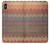S3752 ジグザグ生地パターングラフィックプリント Zigzag Fabric Pattern Graphic Printed iPhone XS Max バックケース、フリップケース・カバー