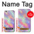 S3706 パステルレインボーギャラクシーピンクスカイ Pastel Rainbow Galaxy Pink Sky iPhone 6 Plus, iPhone 6s Plus バックケース、フリップケース・カバー