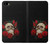 S3753 ダークゴシックゴススカルローズ Dark Gothic Goth Skull Roses iPhone 5 5S SE バックケース、フリップケース・カバー