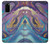 S3676 カラフルな抽象的な大理石の石 Colorful Abstract Marble Stone Samsung Galaxy S20 バックケース、フリップケース・カバー