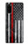 S3687 消防士細い赤い線アメリカの国旗 Firefighter Thin Red Line American Flag Samsung Galaxy S20 バックケース、フリップケース・カバー