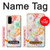 S3705 パステルフローラルフラワー Pastel Floral Flower Samsung Galaxy S20 バックケース、フリップケース・カバー