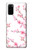 S3707 ピンクの桜の春の花 Pink Cherry Blossom Spring Flower Samsung Galaxy S20 バックケース、フリップケース・カバー