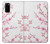 S3707 ピンクの桜の春の花 Pink Cherry Blossom Spring Flower Samsung Galaxy S20 バックケース、フリップケース・カバー