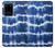 S3671 ブルータイダイ Blue Tie Dye Samsung Galaxy S20 Plus, Galaxy S20+ バックケース、フリップケース・カバー