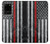 S3687 消防士細い赤い線アメリカの国旗 Firefighter Thin Red Line American Flag Samsung Galaxy S20 Plus, Galaxy S20+ バックケース、フリップケース・カバー