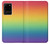 S3698 LGBTグラデーションプライドフラグ LGBT Gradient Pride Flag Samsung Galaxy S20 Plus, Galaxy S20+ バックケース、フリップケース・カバー