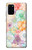 S3705 パステルフローラルフラワー Pastel Floral Flower Samsung Galaxy S20 Plus, Galaxy S20+ バックケース、フリップケース・カバー