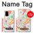S3705 パステルフローラルフラワー Pastel Floral Flower Samsung Galaxy S20 Plus, Galaxy S20+ バックケース、フリップケース・カバー