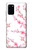 S3707 ピンクの桜の春の花 Pink Cherry Blossom Spring Flower Samsung Galaxy S20 Plus, Galaxy S20+ バックケース、フリップケース・カバー