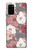 S3716 バラの花柄 Rose Floral Pattern Samsung Galaxy S20 Plus, Galaxy S20+ バックケース、フリップケース・カバー