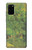 S3748 フィンセント・ファン・ゴッホ パブリックガーデンの車線 Van Gogh A Lane in a Public Garden Samsung Galaxy S20 Plus, Galaxy S20+ バックケース、フリップケース・カバー