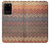 S3752 ジグザグ生地パターングラフィックプリント Zigzag Fabric Pattern Graphic Printed Samsung Galaxy S20 Plus, Galaxy S20+ バックケース、フリップケース・カバー