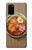 S3756 ラーメン Ramen Noodles Samsung Galaxy S20 Plus, Galaxy S20+ バックケース、フリップケース・カバー