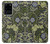 S3792 ウィリアムモリス William Morris Samsung Galaxy S20 Ultra バックケース、フリップケース・カバー