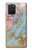 S3717 ローズゴールドブルーパステル大理石グラフィックプリント Rose Gold Blue Pastel Marble Graphic Printed Samsung Galaxy S10 Lite バックケース、フリップケース・カバー