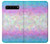 S3747 トランスフラッグポリゴン Trans Flag Polygon Samsung Galaxy S10 5G バックケース、フリップケース・カバー