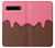 S3754 ストロベリーアイスクリームコーン Strawberry Ice Cream Cone Samsung Galaxy S10 5G バックケース、フリップケース・カバー