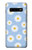 S3681 デイジーの花のパターン Daisy Flowers Pattern Samsung Galaxy S10 Plus バックケース、フリップケース・カバー