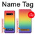 S3698 LGBTグラデーションプライドフラグ LGBT Gradient Pride Flag Samsung Galaxy S10 Plus バックケース、フリップケース・カバー