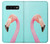 S3708 ピンクのフラミンゴ Pink Flamingo Samsung Galaxy S10 Plus バックケース、フリップケース・カバー