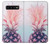 S3711 ピンクパイナップル Pink Pineapple Samsung Galaxy S10 Plus バックケース、フリップケース・カバー