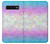 S3747 トランスフラッグポリゴン Trans Flag Polygon Samsung Galaxy S10 Plus バックケース、フリップケース・カバー