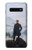 S3789 霧の海の上の放浪者 Wanderer above the Sea of Fog Samsung Galaxy S10 Plus バックケース、フリップケース・カバー