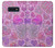 S3710 ピンクのラブハート Pink Love Heart Samsung Galaxy S10e バックケース、フリップケース・カバー