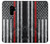 S3687 消防士細い赤い線アメリカの国旗 Firefighter Thin Red Line American Flag Samsung Galaxy S9 Plus バックケース、フリップケース・カバー