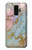 S3717 ローズゴールドブルーパステル大理石グラフィックプリント Rose Gold Blue Pastel Marble Graphic Printed Samsung Galaxy S9 Plus バックケース、フリップケース・カバー