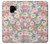 S3688 花の花のアートパターン Floral Flower Art Pattern Samsung Galaxy S9 バックケース、フリップケース・カバー