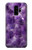 S3713 パープルクォーツアメジストグラフィックプリント Purple Quartz Amethyst Graphic Printed Samsung Galaxy S9 バックケース、フリップケース・カバー